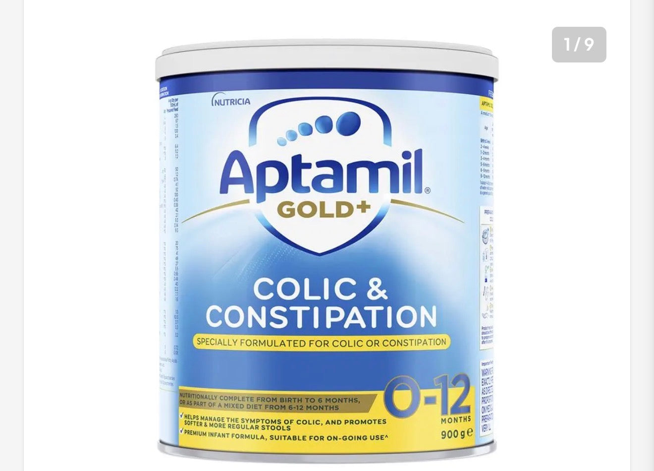 Colic & constipation formula